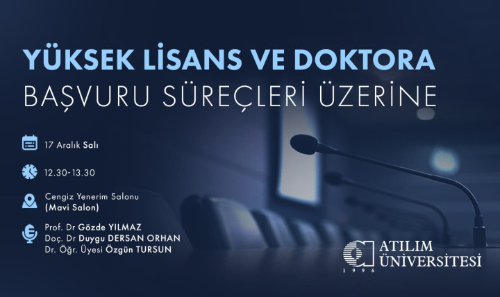 Öğrencilerimizle Lisansüstü Eğitim Süreçlerini Konuştuk